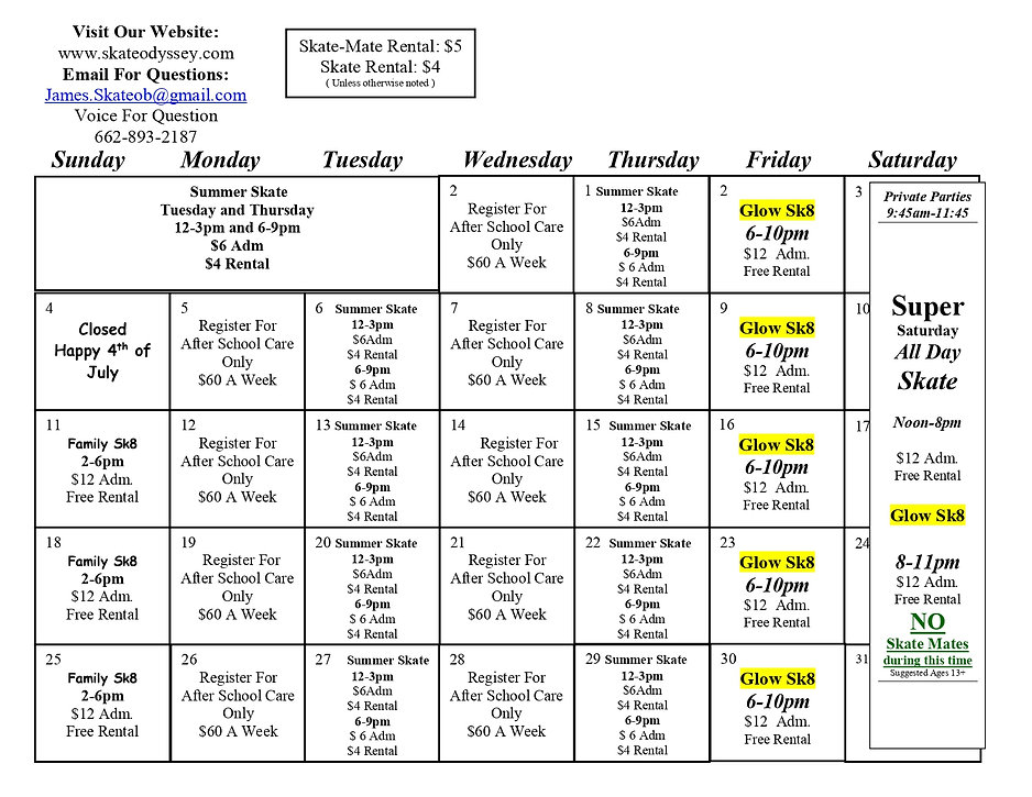 Roller Skating Birthdays Olive Branch BOOK NOW